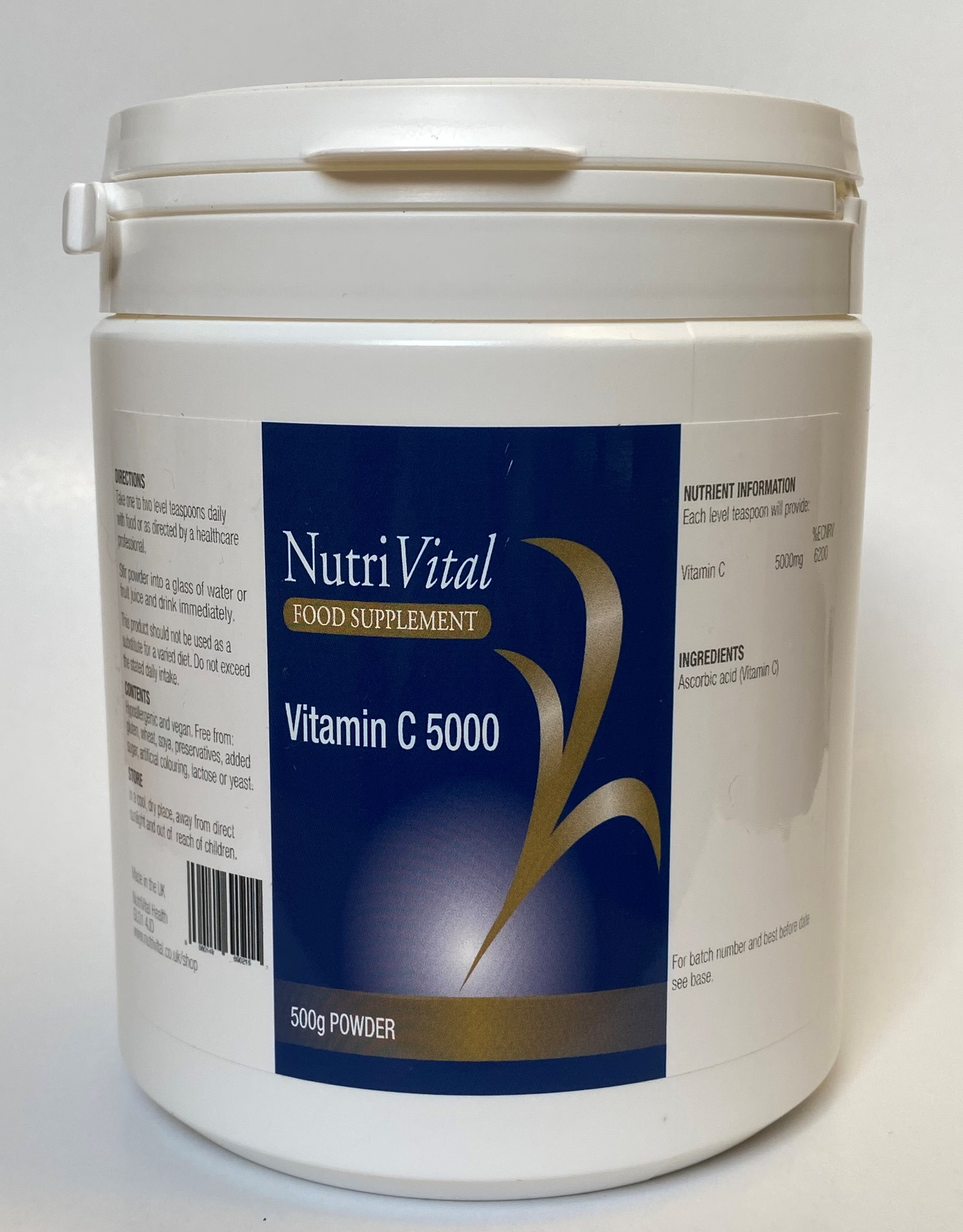 NutriVital Vitamin C 5000 powder
